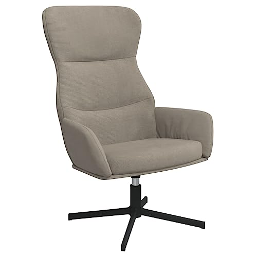 Relaxsessel, Chefsessel, Computerstuhl, Office Stuhl Polsterung für Wohnzimmer, Schlafzimmer, Arbeitszimmer, 360° Drehbar, 70x77x94 cm Hellgrau Samt Relaxsessel, Chefsessel, Computerstuhl, Office Stuhl Polsterung für Wohnzimmer, Schlafzimmer, Arbeitszimmer, 360° Drehbar, 70x77x94 cm Hellgrau Samt von SDWEHBJ