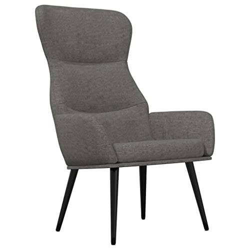 SDWEHBJ Relaxsessel, Beistellstuhl, Modern Freizeitstuhl Gepolstert mit Metallrahmen, Stofflesestuhl Für Wohnzimmer, Schlafzimmer, 70x77x94 cm Hellgrau Stoff SDWEHBJ Relaxsessel, Beistellstuhl, Modern Freizeitstuhl Gepolstert mit Metallrahmen, Stofflesestuhl Für Wohnzimmer, Schlafzimmer, 70x77x94 cm Hellgrau Stoff von SDWEHBJ