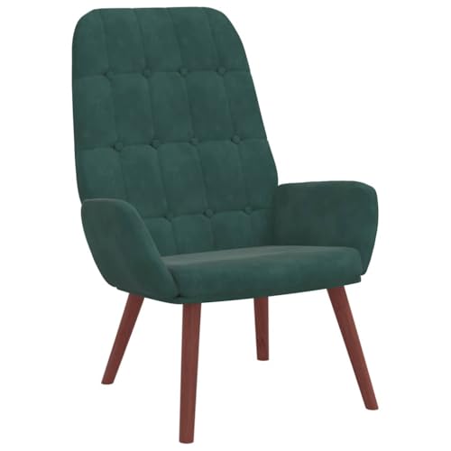 SDWEHBJ Relaxsessel, Gepolsterter Akzentstuhl, Lesesessel, Einzelsofa für Schlafzimmer, Wohnzimmer, Büro, Robust und langlebig, 70 x 77 x 94 cm Dunkelgrün Samt SDWEHBJ Relaxsessel, Gepolsterter Akzentstuhl, Lesesessel, Einzelsofa für Schlafzimmer, Wohnzimmer, Büro, Robust und langlebig, 70 x 77 x 94 cm Dunkelgrün Samt von SDWEHBJ