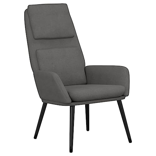 SDWEHBJ Relaxsessel, Gepolsterter Akzentstuhl mit Kissen, Lesesessel, Einzelsofa für Schlafzimmer, Wohnzimmer, Büro, Robust, 70 x 77 x 98 cm Hellgrau Stoff SDWEHBJ Relaxsessel, Gepolsterter Akzentstuhl mit Kissen, Lesesessel, Einzelsofa für Schlafzimmer, Wohnzimmer, Büro, Robust, 70 x 77 x 98 cm Hellgrau Stoff von SDWEHBJ