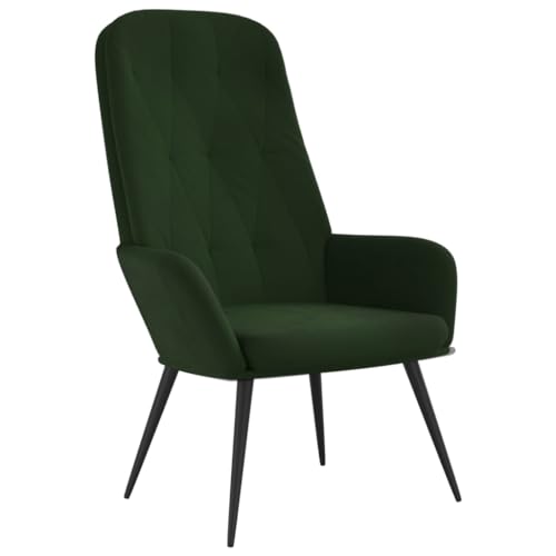 SDWEHBJ Relaxsessel, Gepolsterter Stuhl, Einzelsofa, Clubsessel, Fernsehsessel für Wohnzimmer, Schlafzimmer, Empfangsbereich, 70 x 77 x 98 cm Dunkelgrün Samt SDWEHBJ Relaxsessel, Gepolsterter Stuhl, Einzelsofa, Clubsessel, Fernsehsessel für Wohnzimmer, Schlafzimmer, Empfangsbereich, 70 x 77 x 98 cm Dunkelgrün Samt von SDWEHBJ