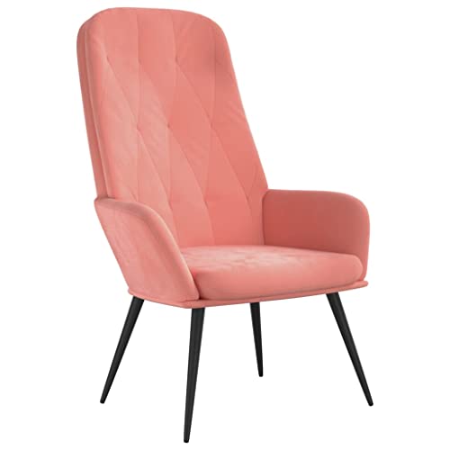 SDWEHBJ Relaxsessel, Gepolsterter Stuhl, Einzelsofa, Clubsessel, Fernsehsessel für Wohnzimmer, Schlafzimmer, Empfangsbereich, 70 x 77 x 98 cm Rosa Samt SDWEHBJ Relaxsessel, Gepolsterter Stuhl, Einzelsofa, Clubsessel, Fernsehsessel für Wohnzimmer, Schlafzimmer, Empfangsbereich, 70 x 77 x 98 cm Rosa Samt von SDWEHBJ