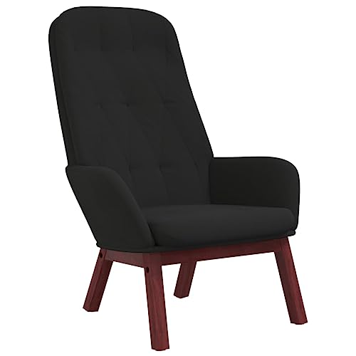 SDWEHBJ Relaxsessel, Gepolsterter Stuhl, Einzelsofa, Clubsessel, Fernsehsessel für Wohnzimmer, Schlafzimmer, Empfangsbereich, 70 x 77 x 98 cm Schwarz Samt SDWEHBJ Relaxsessel, Gepolsterter Stuhl, Einzelsofa, Clubsessel, Fernsehsessel für Wohnzimmer, Schlafzimmer, Empfangsbereich, 70 x 77 x 98 cm Schwarz Samt von SDWEHBJ