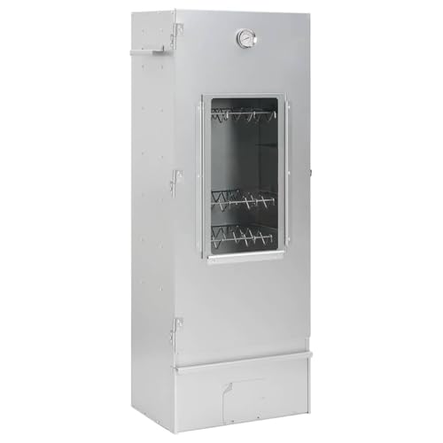 Räucherofen mit Kaltrauchgenerator & S-förmige Haken, Räucherschrank mit Sichtfenster & Thermometer, Rostfrei, Robust und langlebig, Verzinkter Stahl 44,5 x 29 x 110 cm Räucherofen mit Kaltrauchgenerator & S-förmige Haken, Räucherschrank mit Sichtfenster & Thermometer, Rostfrei, Robust und langlebig, Verzinkter Stahl 44,5 x 29 x 110 cm von SDWEHO7