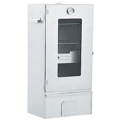 Räucherofen mit Kaltrauchgenerator & S-förmige Haken, Räucherschrank mit Sichtfenster & Thermometer, Rostfrei, Robust und langlebig, Verzinkter Stahl 44,5 x 29 x 83 cm Räucherofen mit Kaltrauchgenerator & S-förmige Haken, Räucherschrank mit Sichtfenster & Thermometer, Rostfrei, Robust und langlebig, Verzinkter Stahl 44,5 x 29 x 83 cm von SDWEHO7