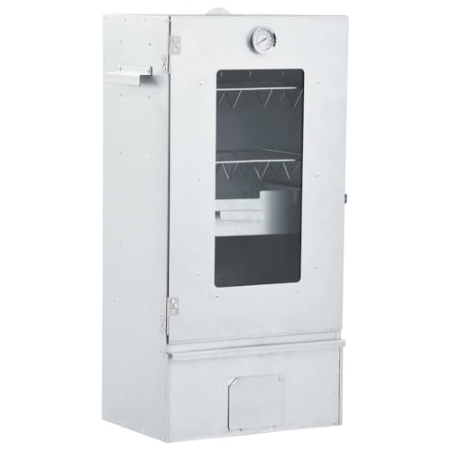 Räucherofen mit Kaltrauchgenerator & S-förmige Haken, Räucherschrank mit Sichtfenster & Thermometer, Rostfrei, Robust und langlebig, Verzinkter Stahl 44,5 x 29 x 83 cm Räucherofen mit Kaltrauchgenerator & S-förmige Haken, Räucherschrank mit Sichtfenster & Thermometer, Rostfrei, Robust und langlebig, Verzinkter Stahl 44,5 x 29 x 83 cm von SDWEHO7