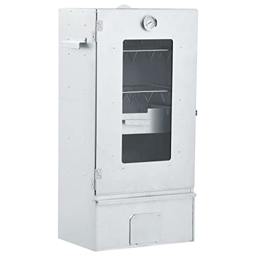 Räucherofen mit Kaltrauchgenerator & S-förmige Haken, Räucherschrank mit Sichtfenster & Thermometer, Rostfrei, Robust und langlebig, Verzinkter Stahl 44,5 x 29 x 83 cm Räucherofen mit Kaltrauchgenerator & S-förmige Haken, Räucherschrank mit Sichtfenster & Thermometer, Rostfrei, Robust und langlebig, Verzinkter Stahl 44,5 x 29 x 83 cm von SDWEHO7