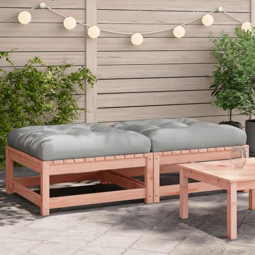 SDWEHO7 2er-Set Gartenhocker Sitzhocker Outdoor Modular Hocker Fußhocker Lounge Hocker Fußhocker Gartenmöbel mit Kissen, Massivholz Douglasie SDWEHO7 2er-Set Gartenhocker Sitzhocker Outdoor Modular Hocker Fußhocker Lounge Hocker Fußhocker Gartenmöbel mit Kissen, Massivholz Douglasie von SDWEHO7
