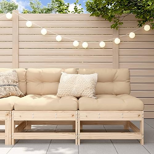 SDWEHO7 2er-Set Gartensofa, 2-Sitzer Lounge Sofa Outdoor Gartenmöbel Mittelsofa Terrassensofa Gartenbank Gartenlounge Sofa, Massivholz Kiefer SDWEHO7 2er-Set Gartensofa, 2-Sitzer Lounge Sofa Outdoor Gartenmöbel Mittelsofa Terrassensofa Gartenbank Gartenlounge Sofa, Massivholz Kiefer von SDWEHO7