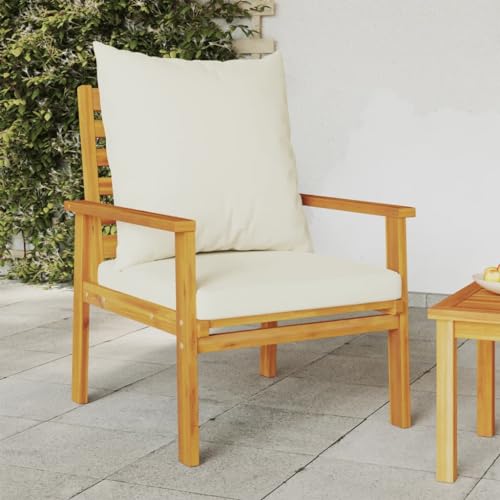SDWEHO7 2er-Set Gartenstühle Outdoor Stuhl mit Auflagen, Gartenstuhl Esszimmerstuhl Balkon Terrasse Sessel Bistrostuhl, Massivholz Akazie SDWEHO7 2er-Set Gartenstühle Outdoor Stuhl mit Auflagen, Gartenstuhl Esszimmerstuhl Balkon Terrasse Sessel Bistrostuhl, Massivholz Akazie von SDWEHO7