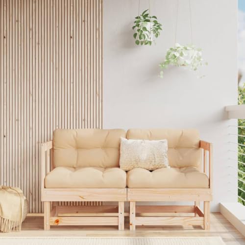 SDWEHO7 2er-Set Outdoor Ecksofas, 2-Sitzer Lounge Sofa Gartensofa Einzelsofa Terrassensofa Gartenlounge Sofa Gartenmöbel, Massivholz Kiefer SDWEHO7 2er-Set Outdoor Ecksofas, 2-Sitzer Lounge Sofa Gartensofa Einzelsofa Terrassensofa Gartenlounge Sofa Gartenmöbel, Massivholz Kiefer von SDWEHO7