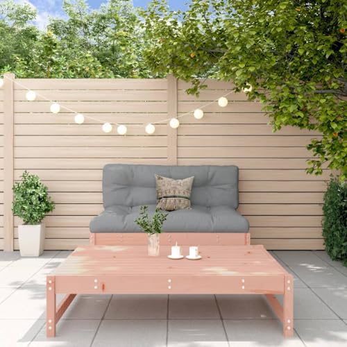 SDWEHO7 2er-Set Outdoor Sitzgruppe Balkon Lounge Möbel Outdoor Gartensofa Gartenmöbel Set Massivholz Douglasie von SDWEHO7