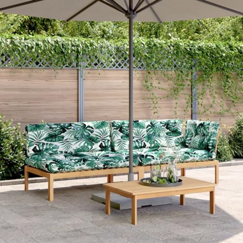SDWEHO7 3er-Set Gartenmöbel, Outdoor Sitzgruppe mit Auflagen & Tisch, Balkonmöbel Balkonset Terrassenmöbel Garten Lounge Set, Akazienholz SDWEHO7 3er-Set Gartenmöbel, Outdoor Sitzgruppe mit Auflagen & Tisch, Balkonmöbel Balkonset Terrassenmöbel Garten Lounge Set, Akazienholz von SDWEHO7