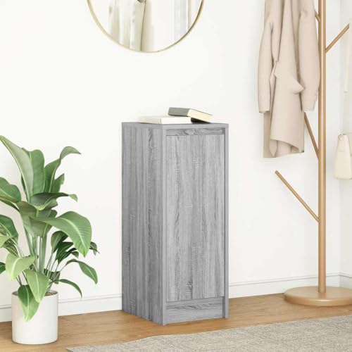 Buffet Sideboard mit 2 Fächern, Modernes Beistellschrank Flurschrank Aufbewahrungsschrank für Schlafzimmer Wohnzimmer, Grau Sonoma 29,5x34x76 cm Holzwerkstoff Buffet Sideboard mit 2 Fächern, Modernes Beistellschrank Flurschrank Aufbewahrungsschrank für Schlafzimmer Wohnzimmer, Grau Sonoma 29,5x34x76 cm Holzwerkstoff von SDWEHO7