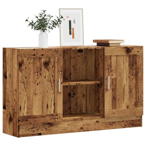 SDWEHO7 Buffet Sideboard mit Stauraum, Beistellschrank Flurschrank Aufbewahrungsschrank für Schlafzimmer Wohnzimmer, Altholz-Optik 120x30,5x70 cm Holzwerkstoff SDWEHO7 Buffet Sideboard mit Stauraum, Beistellschrank Flurschrank Aufbewahrungsschrank für Schlafzimmer Wohnzimmer, Altholz-Optik 120x30,5x70 cm Holzwerkstoff von SDWEHO7