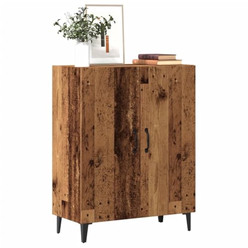 Buffet Sideboard mit Stauraum, Beistellschrank Flurschrank Aufbewahrungsschrank für Schlafzimmer Wohnzimmer, Altholz-Optik 70x34x90 cm Holzwerkstoff von SDWEHO7