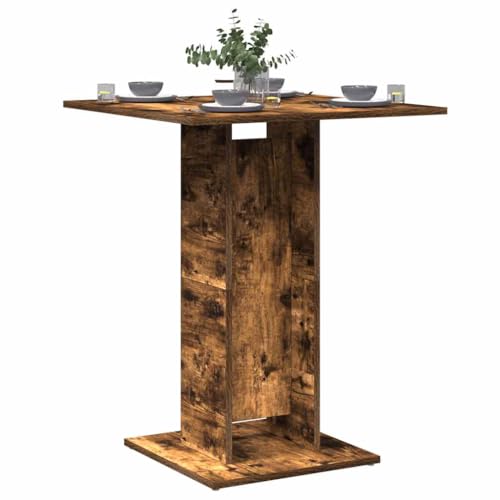SDWEHO7 Esstisch, Klein Tisch, Küchentisch, Esszimmertisch 2 Personen für Küche, Wohnzimmer, Büro, Robust und langlebig, Räuchereiche 60x60x75 cm Holzwerkstoff SDWEHO7 Esstisch, Klein Tisch, Küchentisch, Esszimmertisch 2 Personen für Küche, Wohnzimmer, Büro, Robust und langlebig, Räuchereiche 60x60x75 cm Holzwerkstoff von SDWEHO7