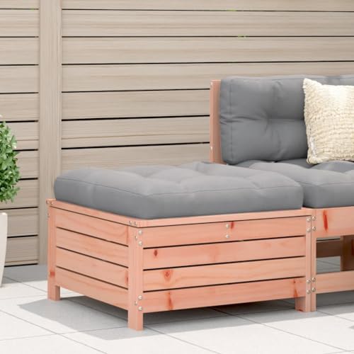Gartenhocker Sitzhocker Outdoor Modular Hocker Fußhocker Lounge Hocker Fußhocker 62x63,5x32 cm Massivholz Douglasie von SDWEHO7