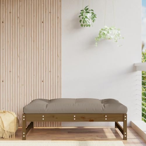 SDWEHO7 Gartenhocker Sitzhocker Outdoor Modular Hocker Fußhocker Lounge Hocker Fußhocker Honigbraun 120x80 cm Massivholz Kiefer SDWEHO7 Gartenhocker Sitzhocker Outdoor Modular Hocker Fußhocker Lounge Hocker Fußhocker Honigbraun 120x80 cm Massivholz Kiefer von SDWEHO7