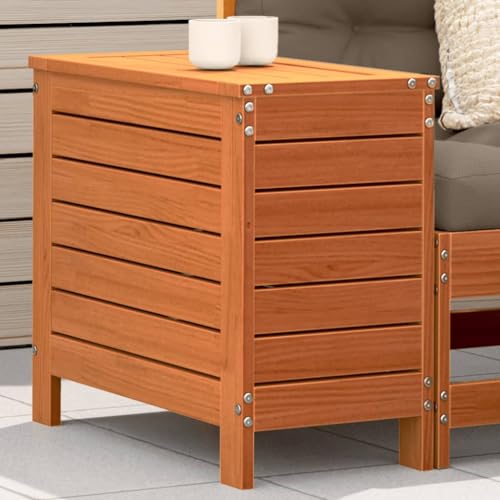 SDWEHO7 Gartenhocker Sitzhocker Outdoor Modular Hocker Fußhocker Lounge Hocker Fußhocker Wachsbraun 62x31,5x52 cm Massivholz Kiefer SDWEHO7 Gartenhocker Sitzhocker Outdoor Modular Hocker Fußhocker Lounge Hocker Fußhocker Wachsbraun 62x31,5x52 cm Massivholz Kiefer von SDWEHO7