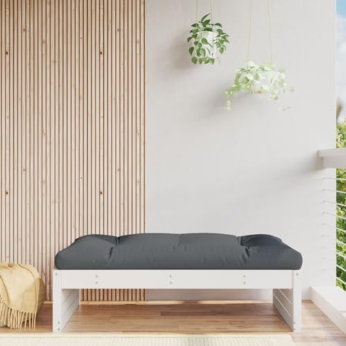 SDWEHO7 Gartenhocker Sitzhocker Outdoor Modular Hocker Fußhocker Lounge Hocker Fußhocker Weiß 120x80 cm Massivholz Kiefer SDWEHO7 Gartenhocker Sitzhocker Outdoor Modular Hocker Fußhocker Lounge Hocker Fußhocker Weiß 120x80 cm Massivholz Kiefer von SDWEHO7