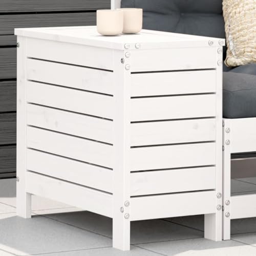 SDWEHO7 Gartenhocker Sitzhocker Outdoor Modular Hocker Fußhocker Lounge Hocker Fußhocker Weiß 62x31,5x52 cm Massivholz Kiefer SDWEHO7 Gartenhocker Sitzhocker Outdoor Modular Hocker Fußhocker Lounge Hocker Fußhocker Weiß 62x31,5x52 cm Massivholz Kiefer von SDWEHO7