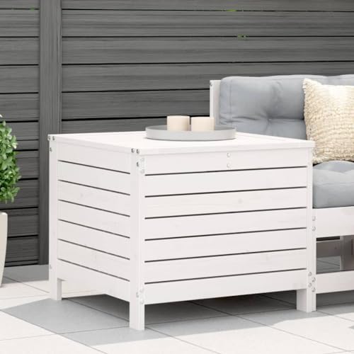 SDWEHO7 Gartenhocker Sitzhocker Outdoor Modular Hocker Fußhocker Lounge Hocker Fußhocker Weiß 62x63,5x53,5 cm Massivholz Kiefer SDWEHO7 Gartenhocker Sitzhocker Outdoor Modular Hocker Fußhocker Lounge Hocker Fußhocker Weiß 62x63,5x53,5 cm Massivholz Kiefer von SDWEHO7