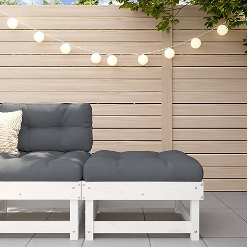 SDWEHO7 Gartenhocker Sitzhocker Outdoor Modular Hocker Fußhocker Lounge Hocker Fußhocker Weiß Massivholz Kiefer SDWEHO7 Gartenhocker Sitzhocker Outdoor Modular Hocker Fußhocker Lounge Hocker Fußhocker Weiß Massivholz Kiefer von SDWEHO7