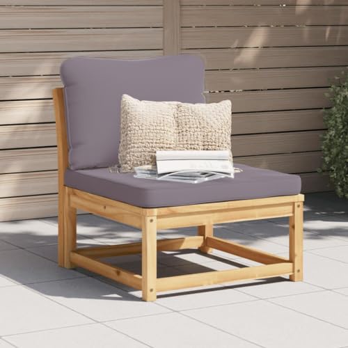 SDWEHO7 Gartensofa Lounge Sofa Outdoor Gartenmöbel Einzelsofa Gartenstuhl Terrassensofa Gartenlounge Sofa mit Kissen Massivholz Akazie SDWEHO7 Gartensofa Lounge Sofa Outdoor Gartenmöbel Einzelsofa Gartenstuhl Terrassensofa Gartenlounge Sofa mit Kissen Massivholz Akazie von SDWEHO7