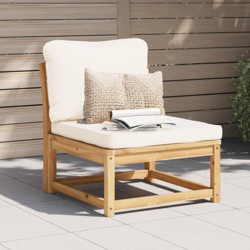 SDWEHO7 Gartensofa Lounge Sofa Outdoor Gartenmöbel Einzelsofa Gartenstuhl Terrassensofa Gartenlounge Sofa mit Kissen Massivholz Akazie SDWEHO7 Gartensofa Lounge Sofa Outdoor Gartenmöbel Einzelsofa Gartenstuhl Terrassensofa Gartenlounge Sofa mit Kissen Massivholz Akazie von SDWEHO7