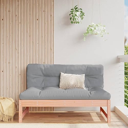 SDWEHO7 Gartensofa Lounge Sofa mit Kissen, Outdoor Gartenmöbel Einzelsofa Mittelsofa Gartenstuhl Terrassensofa Gartenlounge Sofa, 120x80 cm Massivholz Douglasie SDWEHO7 Gartensofa Lounge Sofa mit Kissen, Outdoor Gartenmöbel Einzelsofa Mittelsofa Gartenstuhl Terrassensofa Gartenlounge Sofa, 120x80 cm Massivholz Douglasie von SDWEHO7