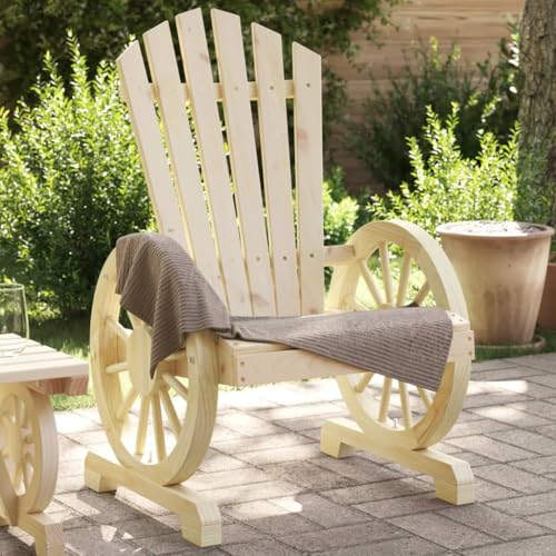 SDWEHO7 Gartenstuhl Bistrostuhl Balkonstuhl Terassenstuhl Outdoor Stühl 63 x 62 x 99 cm Massivholz Tanne SDWEHO7 Gartenstuhl Bistrostuhl Balkonstuhl Terassenstuhl Outdoor Stühl 63 x 62 x 99 cm Massivholz Tanne von SDWEHO7