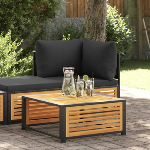 SDWEHO7 Gartentisch Balkontisch Outdoor Tisch Beistelltisch Garten Couchtisch Terrassentisch Gartenmöbel 68x68x30 cm Massivholz Akazie SDWEHO7 Gartentisch Balkontisch Outdoor Tisch Beistelltisch Garten Couchtisch Terrassentisch Gartenmöbel 68x68x30 cm Massivholz Akazie von SDWEHO7