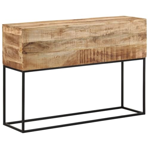 SDWEHO7 Konsolentisch, Kleiner Ausstellungstisch, Sofatisch, für Eingang, Flur, 110x30x75 cm Raues Massivholz Mango und Eisen SDWEHO7 Konsolentisch, Kleiner Ausstellungstisch, Sofatisch, für Eingang, Flur, 110x30x75 cm Raues Massivholz Mango und Eisen von SDWEHO7