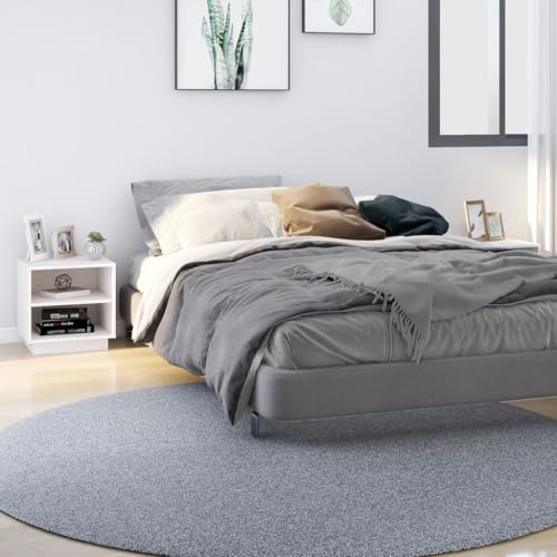 SDWEHO7 Nachttisch 2er Set, Beistelltisch mit 2 offene Fächer, Nachtschrank für Wohnzimmer, Schlafzimmer, Weiß 40x34x40 cm Massivholz Kiefer SDWEHO7 Nachttisch 2er Set, Beistelltisch mit 2 offene Fächer, Nachtschrank für Wohnzimmer, Schlafzimmer, Weiß 40x34x40 cm Massivholz Kiefer von SDWEHO7
