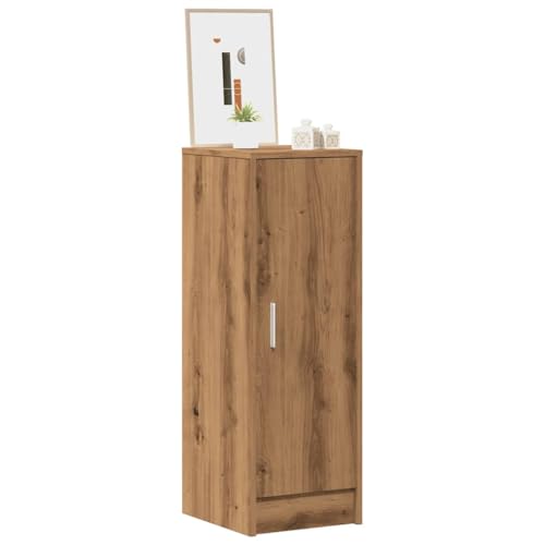 SDWEHO7 Schuhschrank mit Tür, Schuhaufbewahrung mit 6 Fächern für Schrank, Eingang, Schlafzimmer, Robust und langlebig, Artisan-Eiche 32x35x92 cm Holzwerkstoff SDWEHO7 Schuhschrank mit Tür, Schuhaufbewahrung mit 6 Fächern für Schrank, Eingang, Schlafzimmer, Robust und langlebig, Artisan-Eiche 32x35x92 cm Holzwerkstoff von SDWEHO7