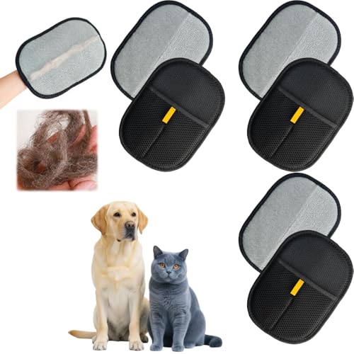 SDXCJY Haustier-Haarentfernungshandschuhe, doppelseitig, wiederverwendbar, Katzen- und Hundehaarentferner, für Haustiere, Teppich, Bett, Couch, Kleidung, statische Entfernungshandschuhe, Tierhaare (3) SDXCJY Haustier-Haarentfernungshandschuhe, doppelseitig, wiederverwendbar, Katzen- und Hundehaarentferner, für Haustiere, Teppich, Bett, Couch, Kleidung, statische Entfernungshandschuhe, Tierhaare (3) von SDXCJY