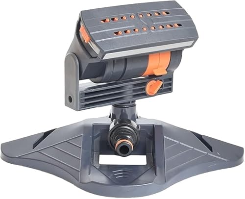 SDYAYFGE Garden Sprinklererstellbar, breite Abdeckung, Wassersprinklersystem 16-Hole Automatic Lawn Water Sprinkler, Flowers, Vegetables and More von SDYAYFGE