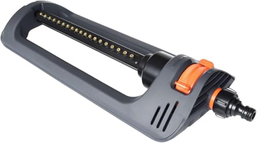 SDYAYFGE Gartenregner Automatischer Schwenkregner mit 19-Loch-Messingdüsen Gartenwerkzeug Bewässerung für Rasen Garten Schwenkregner Rasenregner Rasen 360 Regner für Garten SDYAYFGE Gartenregner Automatischer Schwenkregner mit 19-Loch-Messingdüsen Gartenwerkzeug Bewässerung für Rasen Garten Schwenkregner Rasenregner Rasen 360 Regner für Garten von SDYAYFGE