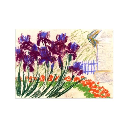 SDYSKKUG Emil Nolde Bild auf Leinwand. Berühmte Leinwandbilder für Wohnzimmer. Blumen 5. Poster Wanddekoration 70x50cm Ungerahmt SDYSKKUG Emil Nolde Bild auf Leinwand. Berühmte Leinwandbilder für Wohnzimmer. Blumen 5. Poster Wanddekoration 70x50cm Ungerahmt von SDYSKKUG
