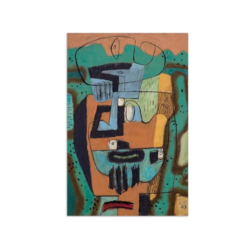 SDYSKKUG Le Corbusier Leinwandbilder für Wohnzimmer. Berühmte Bild auf Leinwand. Komposition 2. Kunstdruck Gemälde Reproduktion 75x50cm Ungerahmt SDYSKKUG Le Corbusier Leinwandbilder für Wohnzimmer. Berühmte Bild auf Leinwand. Komposition 2. Kunstdruck Gemälde Reproduktion 75x50cm Ungerahmt von SDYSKKUG
