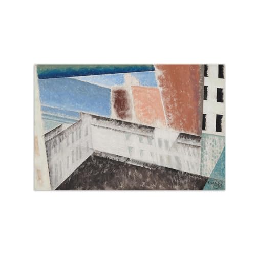 SDYSKKUG Lyonel Feininger Leinwandbilder für Wohnzimmer. Berühmte Bild auf Leinwand. Komposition. Kunstdruck Gemälde Reproduktion 45x30cm Ungerahmt SDYSKKUG Lyonel Feininger Leinwandbilder für Wohnzimmer. Berühmte Bild auf Leinwand. Komposition. Kunstdruck Gemälde Reproduktion 45x30cm Ungerahmt von SDYSKKUG