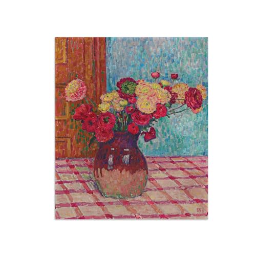 SDYSKKUG Théo van Rysselberghe Leinwandbilder für Wohnzimmer. Berühmte Bild auf Leinwand. Blumenvase. Kunstdruck Gemälde Reproduktion 60x50cm Ungerahmt SDYSKKUG Théo van Rysselberghe Leinwandbilder für Wohnzimmer. Berühmte Bild auf Leinwand. Blumenvase. Kunstdruck Gemälde Reproduktion 60x50cm Ungerahmt von SDYSKKUG