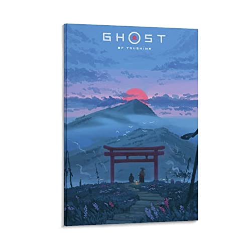 SDYYFF Foto Auf Leinwand 30 * 50cm Senza Cornice Poster del gioco Ghost of Tsushima Poster Decorativo Wall Art Soggiorno Poster Camera da letto Pittura SDYYFF Foto Auf Leinwand 30 * 50cm Senza Cornice Poster del gioco Ghost of Tsushima Poster Decorativo Wall Art Soggiorno Poster Camera da letto Pittura von SDYYFF