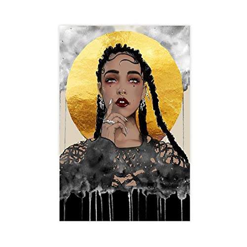 SDYYFF Leinwand Druck Poster 60 * 80cm Senza Cornice Cantante FKA Twigs 4 Tela Poster Camera da letto Decor Sport Paesaggio Ufficio Camera Decor Regalo Unframe SDYYFF Leinwand Druck Poster 60 * 80cm Senza Cornice Cantante FKA Twigs 4 Tela Poster Camera da letto Decor Sport Paesaggio Ufficio Camera Decor Regalo Unframe von SDYYFF