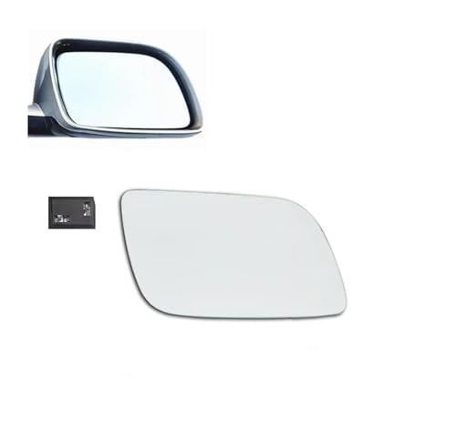 SDZSDAS Spiegelglas Für VW Für Polo 2002 2003 2004 2005 Ersatz Seite Spiegel Objektiv Tür Flügel Rückspiegel Weiß Glas Außenspiegel(1PCS Right Heating) von SDZSDAS