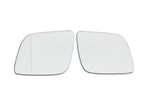 SDZSDAS Spiegelglas Für VW Für Polo 2002 2003 2004 2005 Ersatz Seite Spiegel Objektiv Tür Flügel Rückspiegel Weiß Glas Außenspiegel(A Pair no Heating) von SDZSDAS