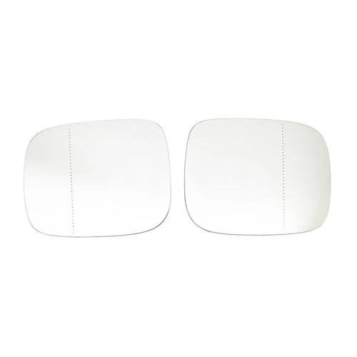 SDZSDAS Spiegelglas Für Volvo Für XC70 2008-2015 Seite Beheizte Spiegel Glas Rückspiegel Reflektor Oberfläche Elektrische Heizung Glas Außenspiegel(A Pair) von SDZSDAS