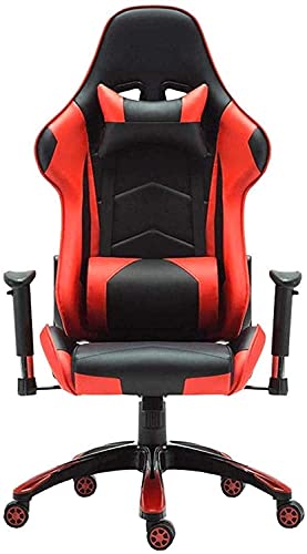 SDdPulse Game Chair Racing Computer Bürostuhl Hohe Rückenlehne Ergonomie 170° Neigung Verstellbare Kopfstütze Sessel Würde von SDdPulse