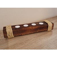Kerzenhalter/Teelicht Rustikal von SDwoodworkshop